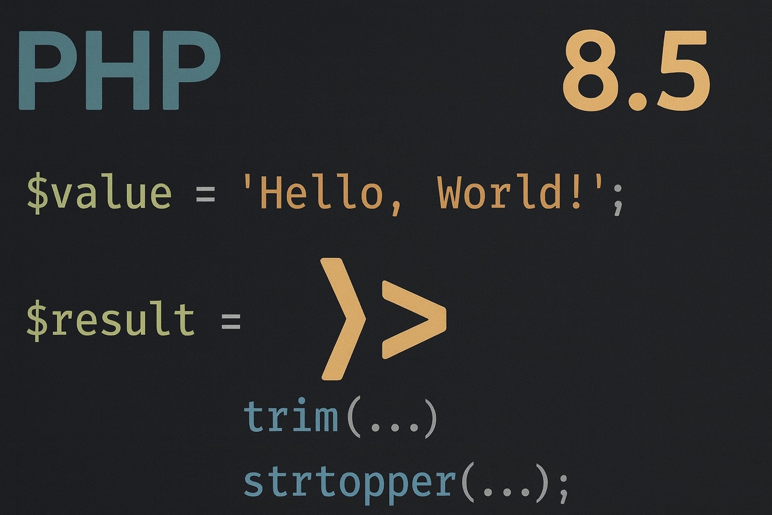 php-pipe-operator PHP Pipe Operator